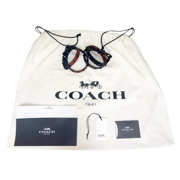 Coach 1941 Rogue 36 Western Saddle Suede Whipstitch Whiplash Boho Fringe Bag - Picture 16 of 16